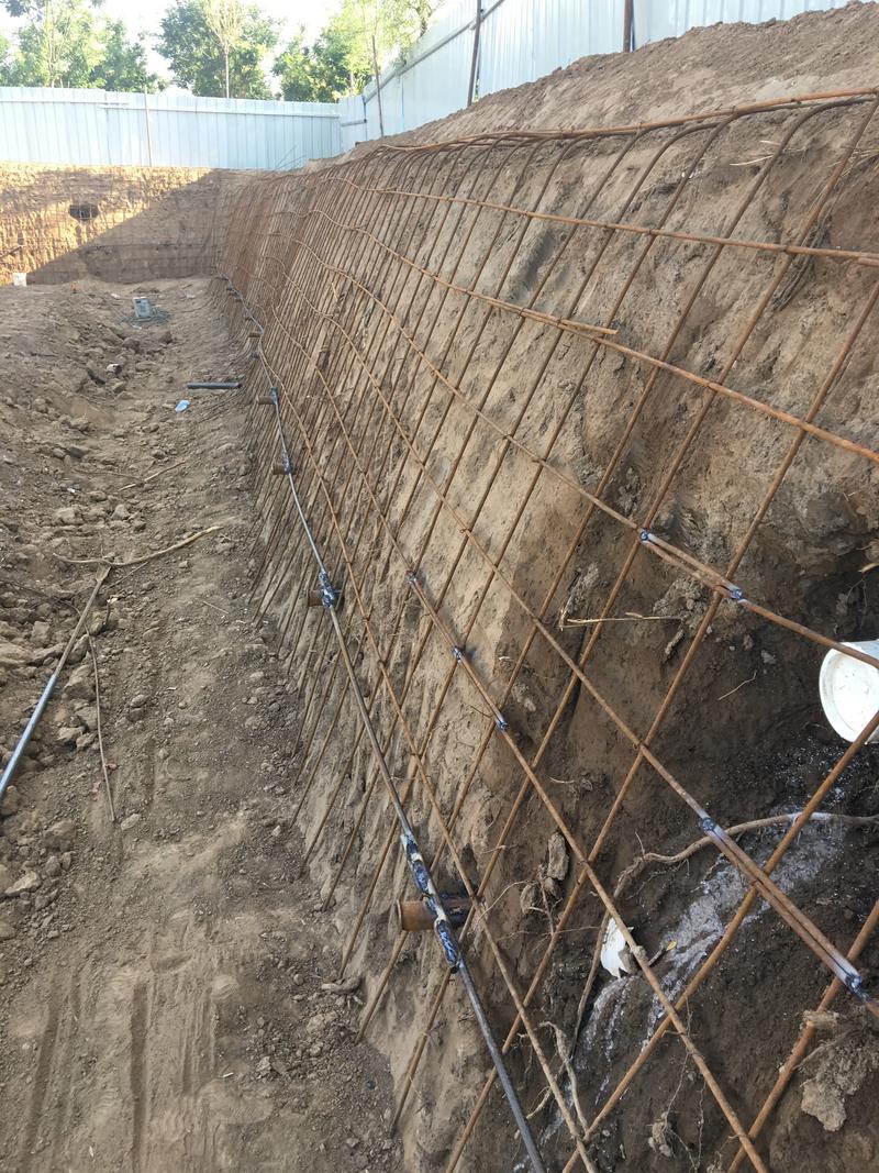 阜阳界首边坡加固